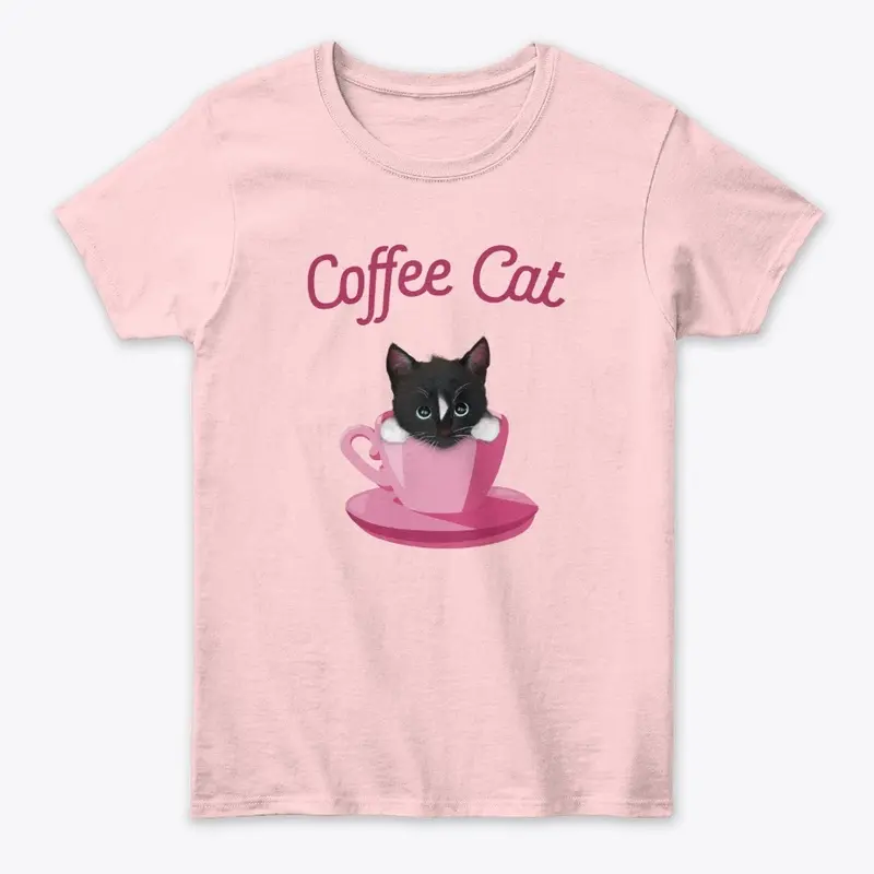 Coffee Cat - Cute Cup Kitten