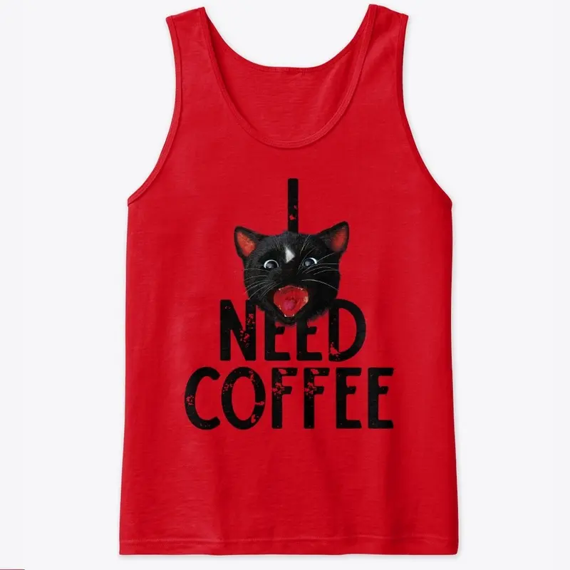 I Need Coffee says Cat