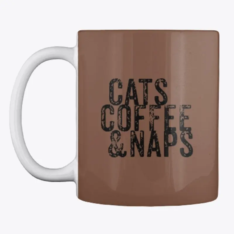 Cats Coffee And Naps