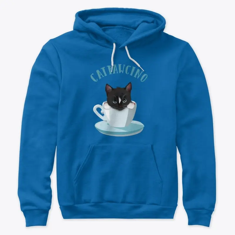 Catpawcino - Cat in Cup