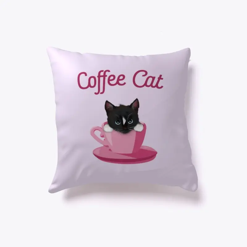 Coffee Cat - Cute Cup Kitten