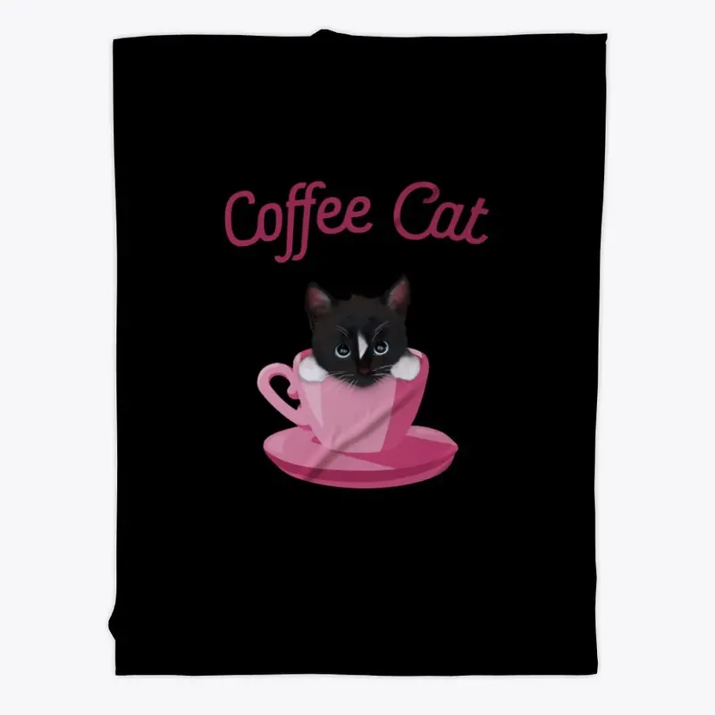 Coffee Cat - Cute Cup Kitten