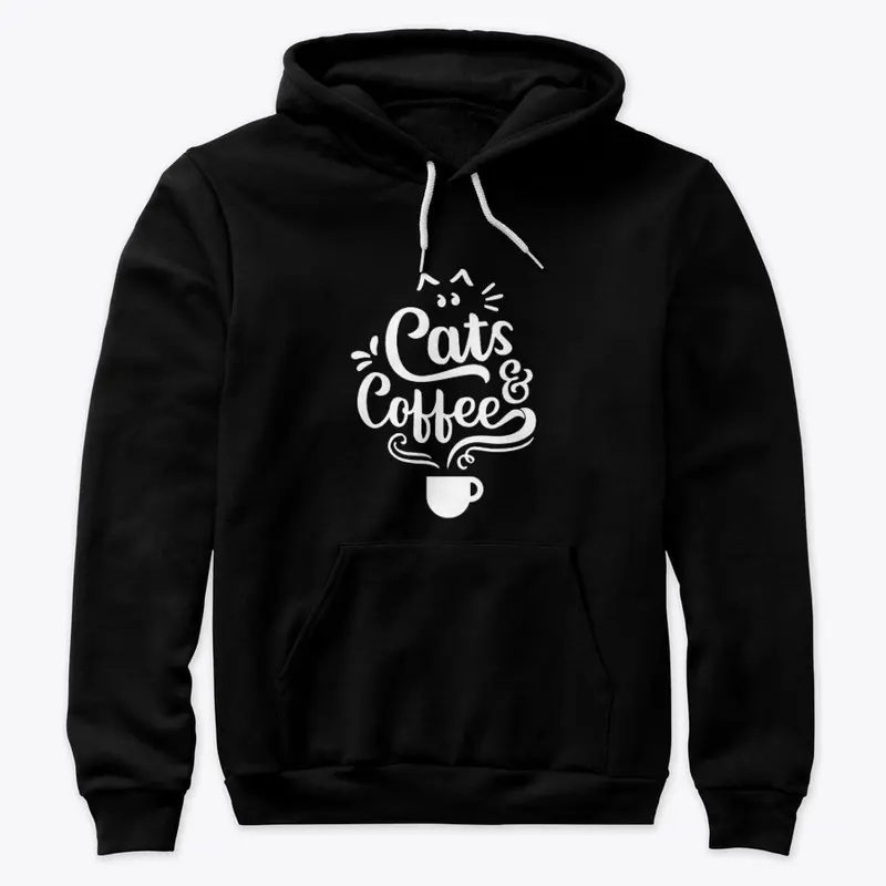 Cats + Coffee, Beautiful Word Art